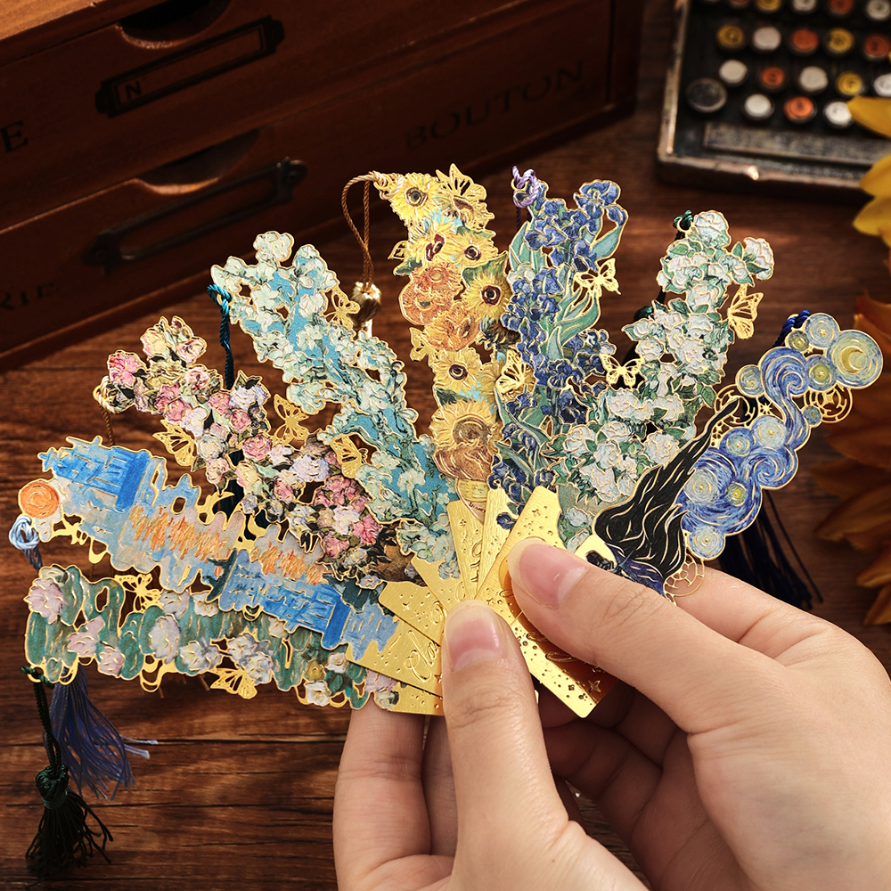 1 Pc Vintage Artistic Metal Bo - Stationery Office 评论和价格