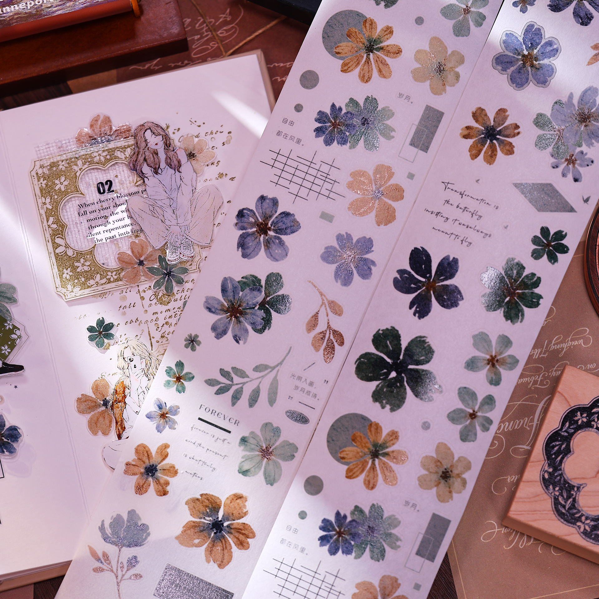 XiaoBaiJia Studio Vintage Yell - Washi Tape Set 评论和价格