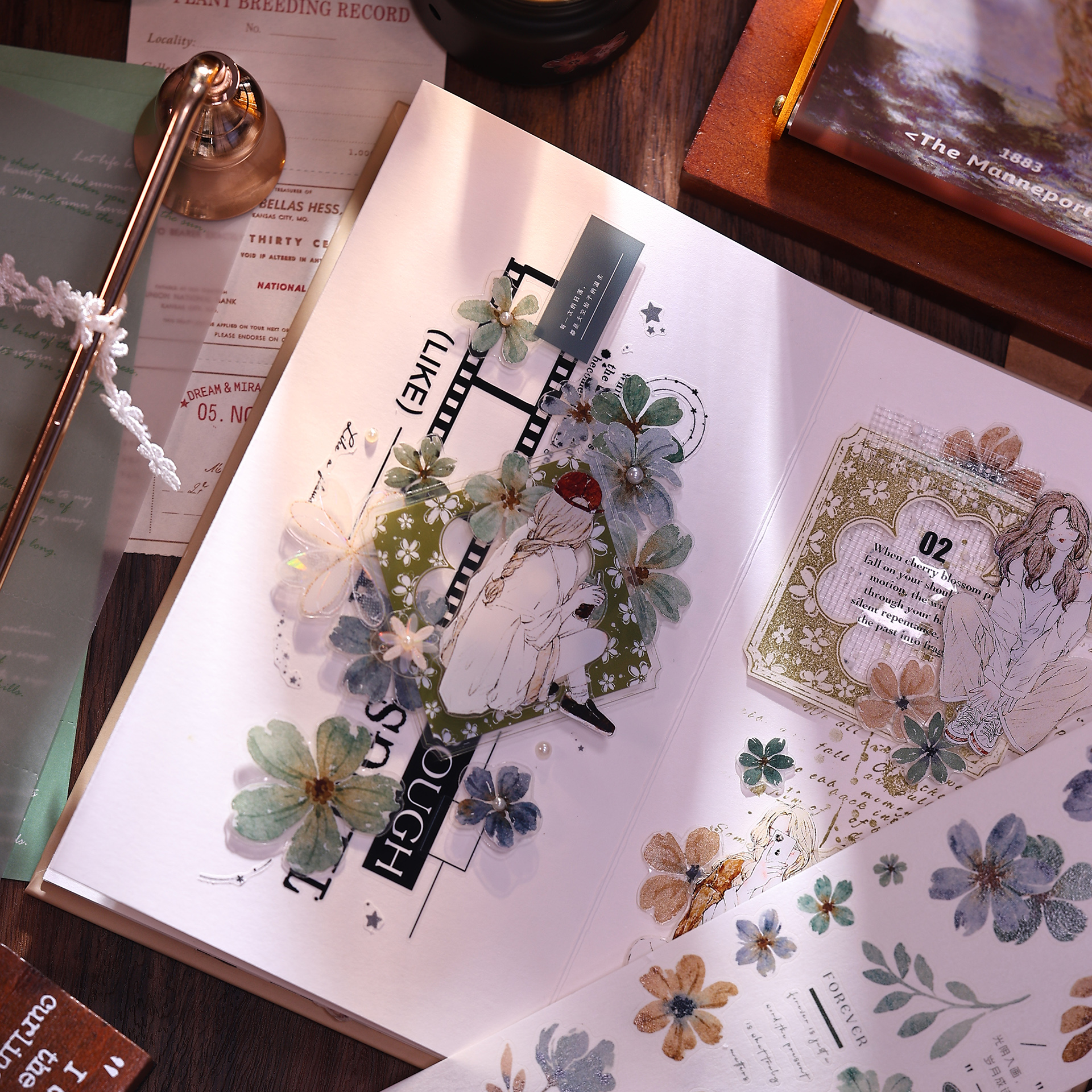 XiaoBaiJia Studio Vintage Yell - Washi Tape Set 评论和价格