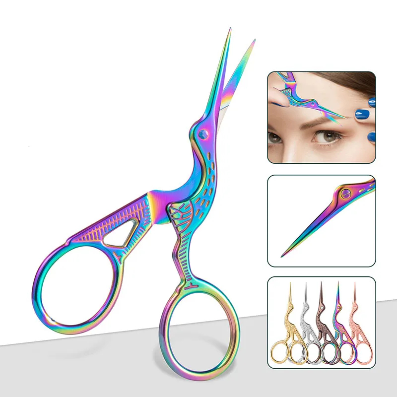 1PC Colorful Stainless Steel A - Scissors Stainless Craft 评论和价格
