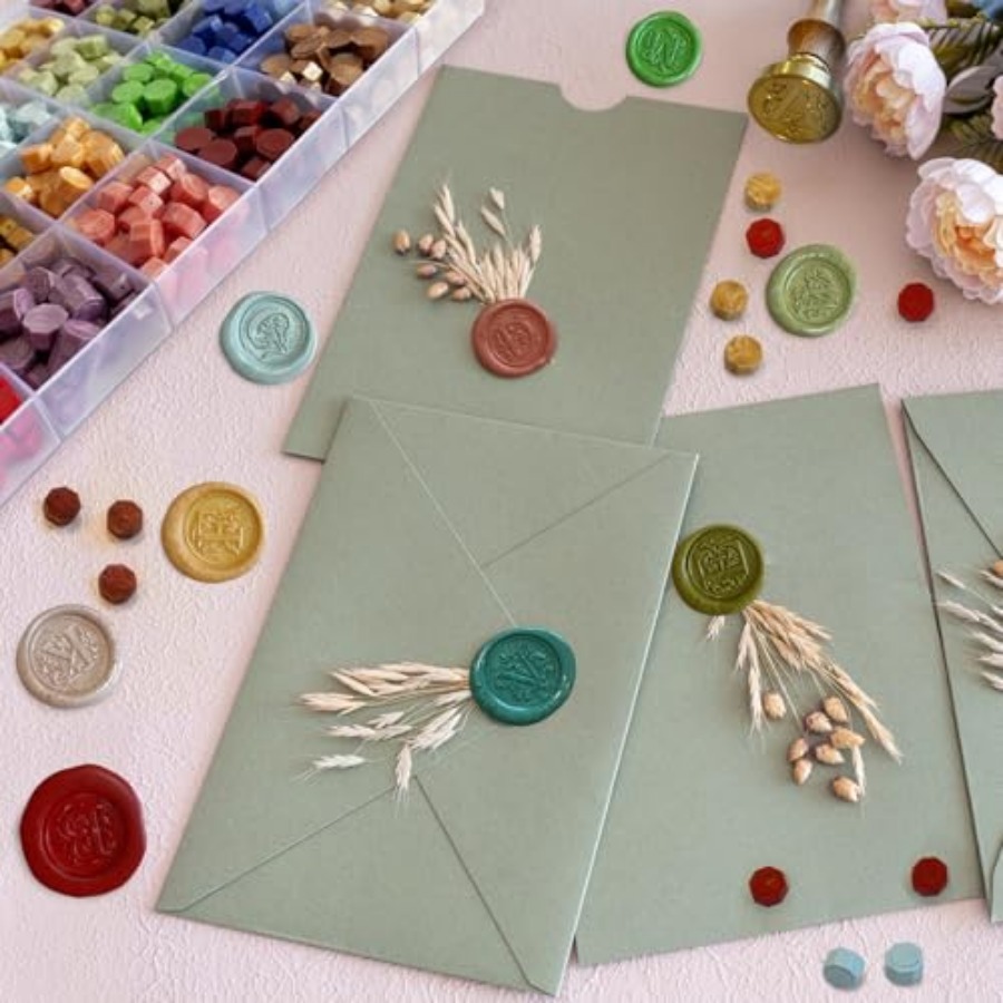 Wax Seal Stamp Kit - Sealing W - Wax Seal Stamp Kit 评论和价格